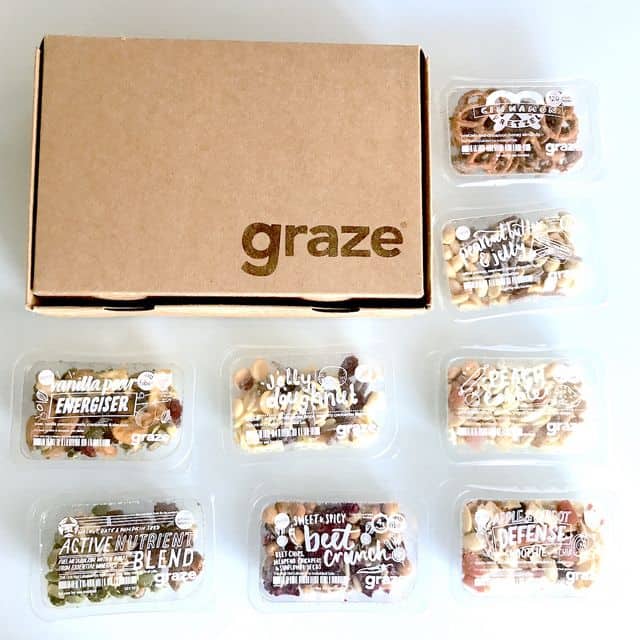 8 snack box graze