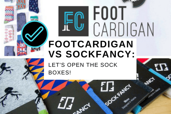 FOOTCARDIGAN VS SOCKFANCY_ LET'S OPEN THE SOCK BOXES!