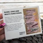 December Allure Beauty Box Monthly Card