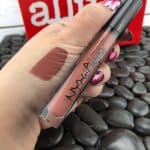 NYX Professional Makeup Lip Lingerie in ‘Cabaret Show’ Color Sample