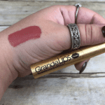 Grande cosmetics HydraPlump Semi-Matte Liquid Lipstick in ‘Desert Peak’