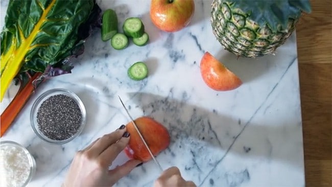 Daily Harvest smoothies preparation