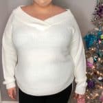 Meri Skye Albany Long Sleeve Shaker Stitch Pull Over front