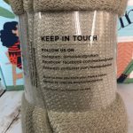 Mark & Graham Colorblock Throw in ‘Natural + Ivory’