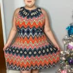 Sabrina Collective Vachellia Sleeveless Sharkbite Fit and Flare Dress