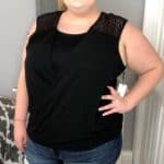 Dex Plus Odin Lace Cross Over Top