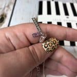 Lele Sadoughi Silver Circle Necklace