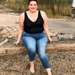 August Mist Kalani Lace Knit Bodysuit