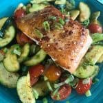 Hot honey salmon