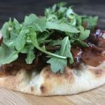 Prosciutto and fig mini flatbreads