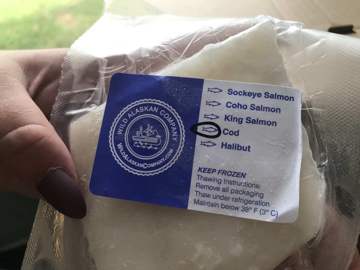 Wild Alaskan Company Unboxing: cod