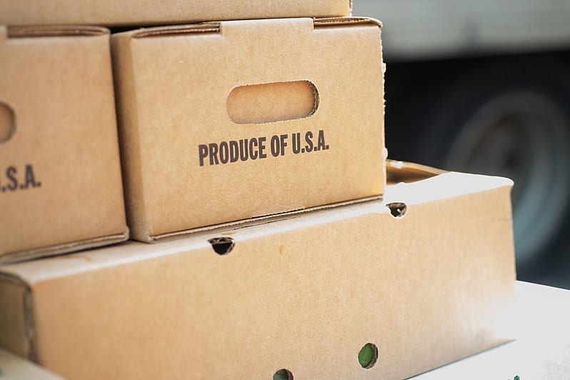 File:Fire-Tuscarora Organic Growers - Product of USA - Boxes .jpg