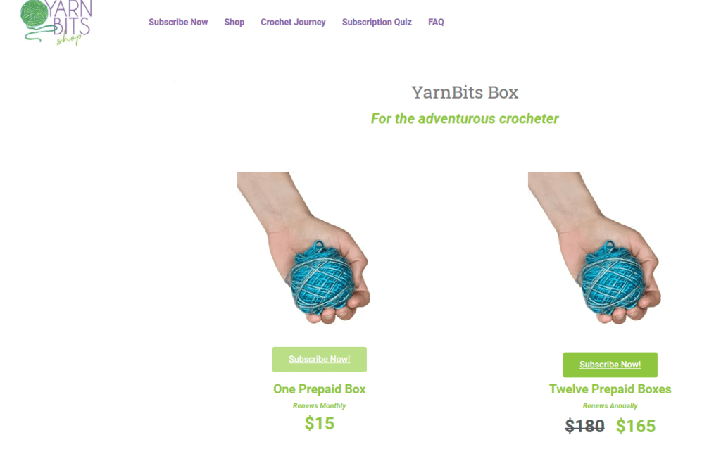 Yarn Bits Box