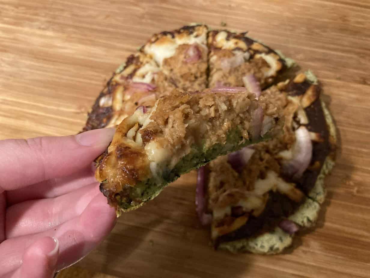 Mosaic BBQ Seitan Pizza