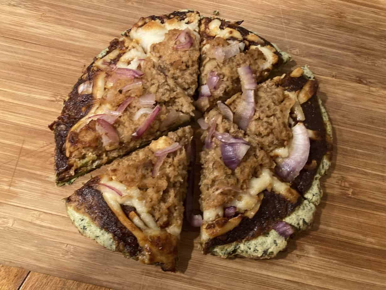 Mosaic BBQ Seitan Pizza