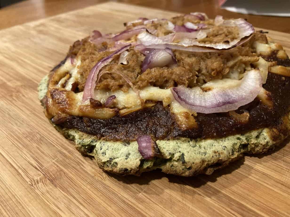 Mosaic BBQ Seitan Pizza