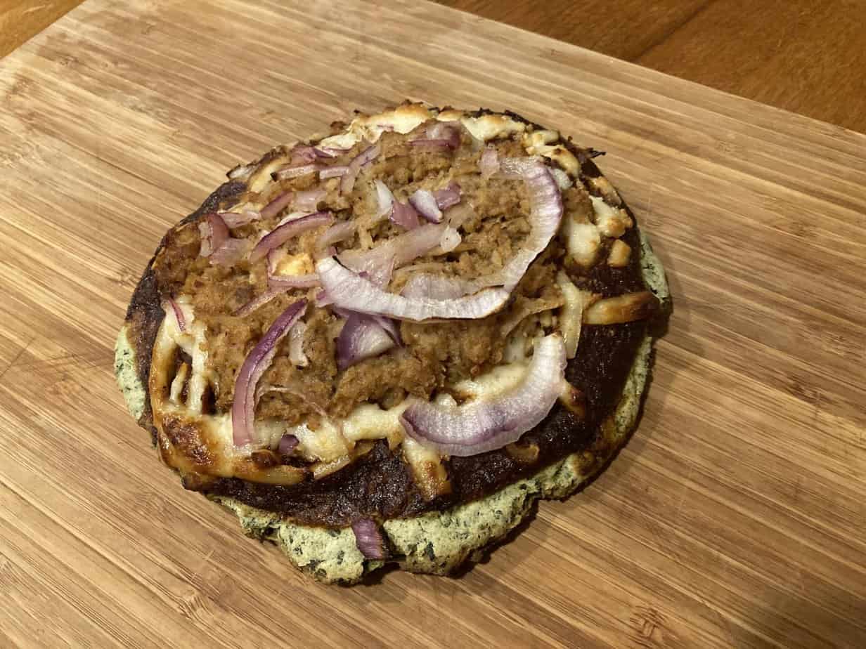 Mosaic BBQ Seitan Pizza