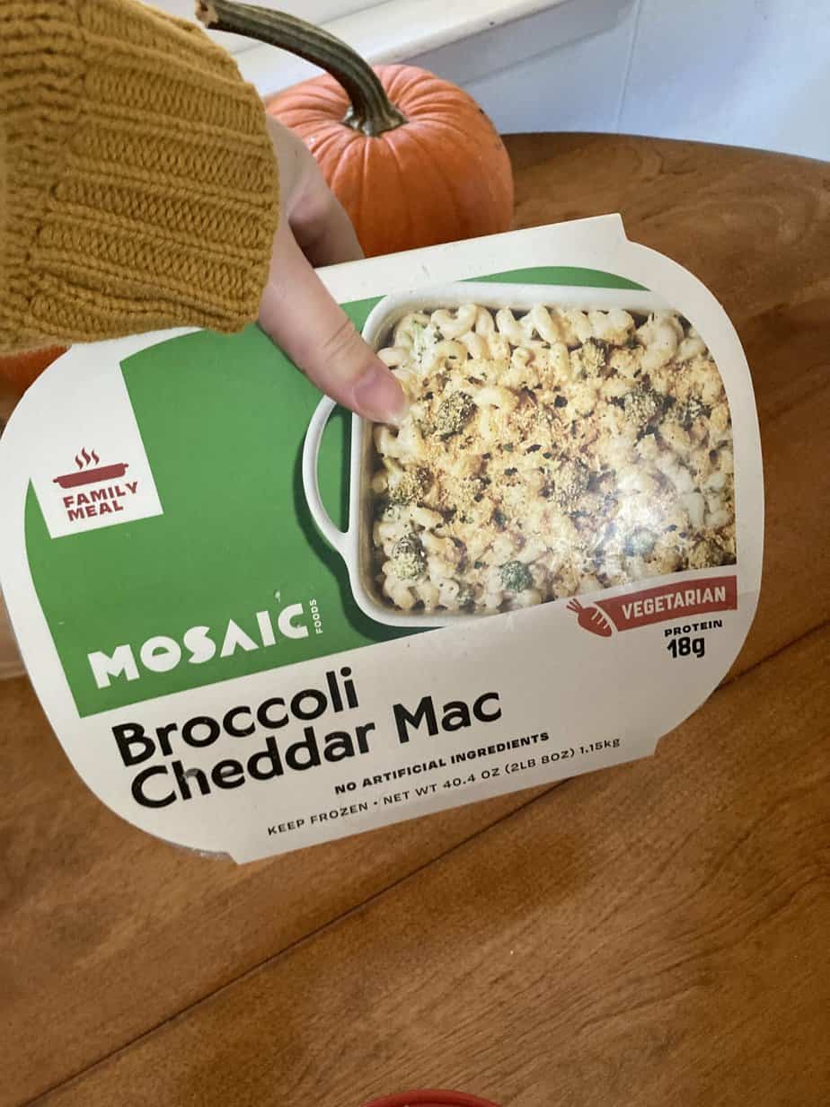 Mosaic Broccoli Cheddar Mac