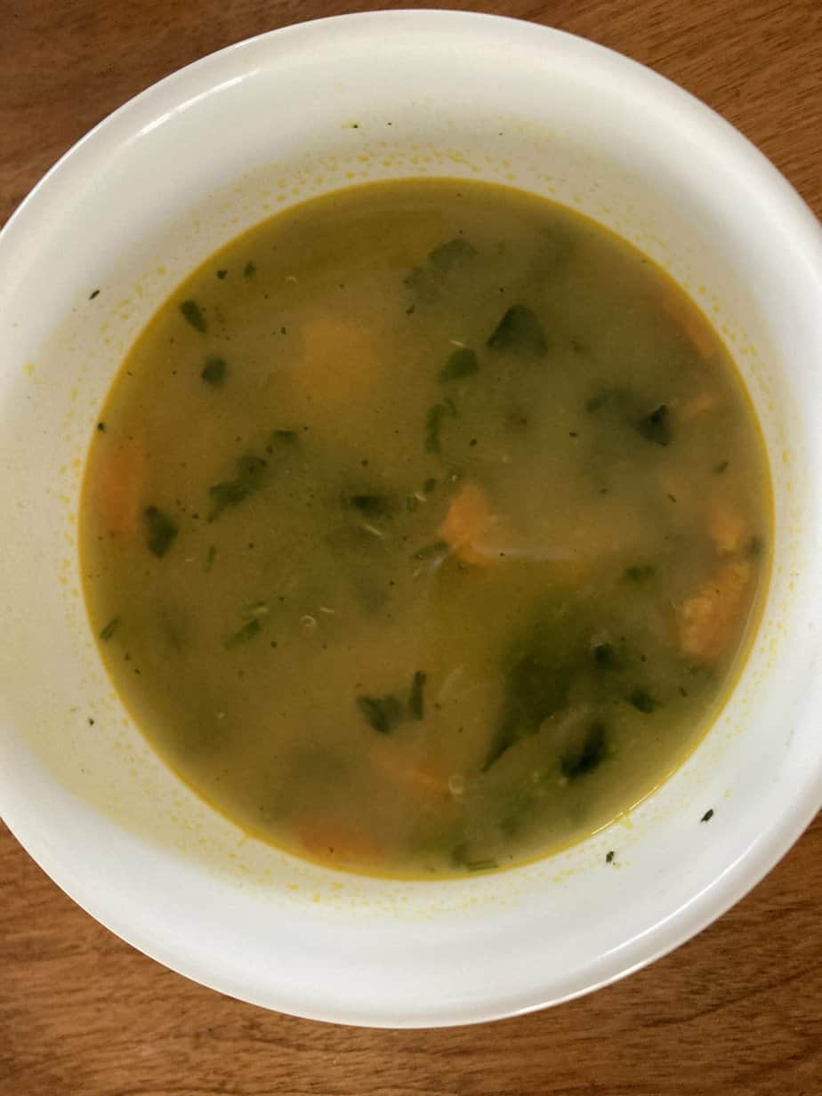 Mosaic Ginger, Quinoa, & Veggie Soup