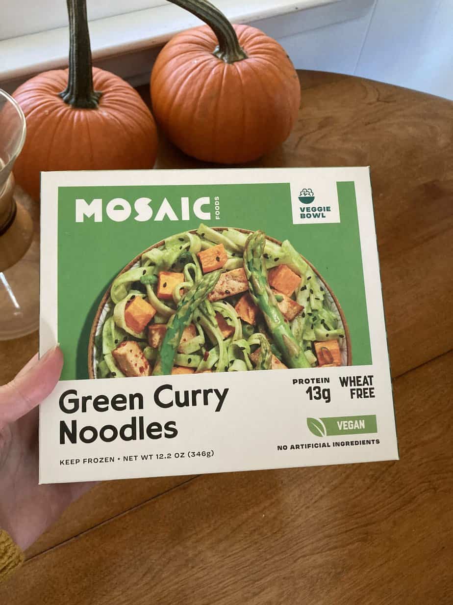 Mosaic Green Curry Noodles