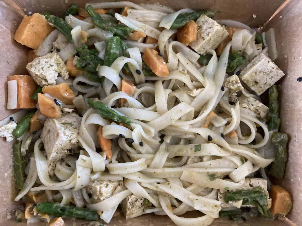 Mosaic Green Curry Noodles