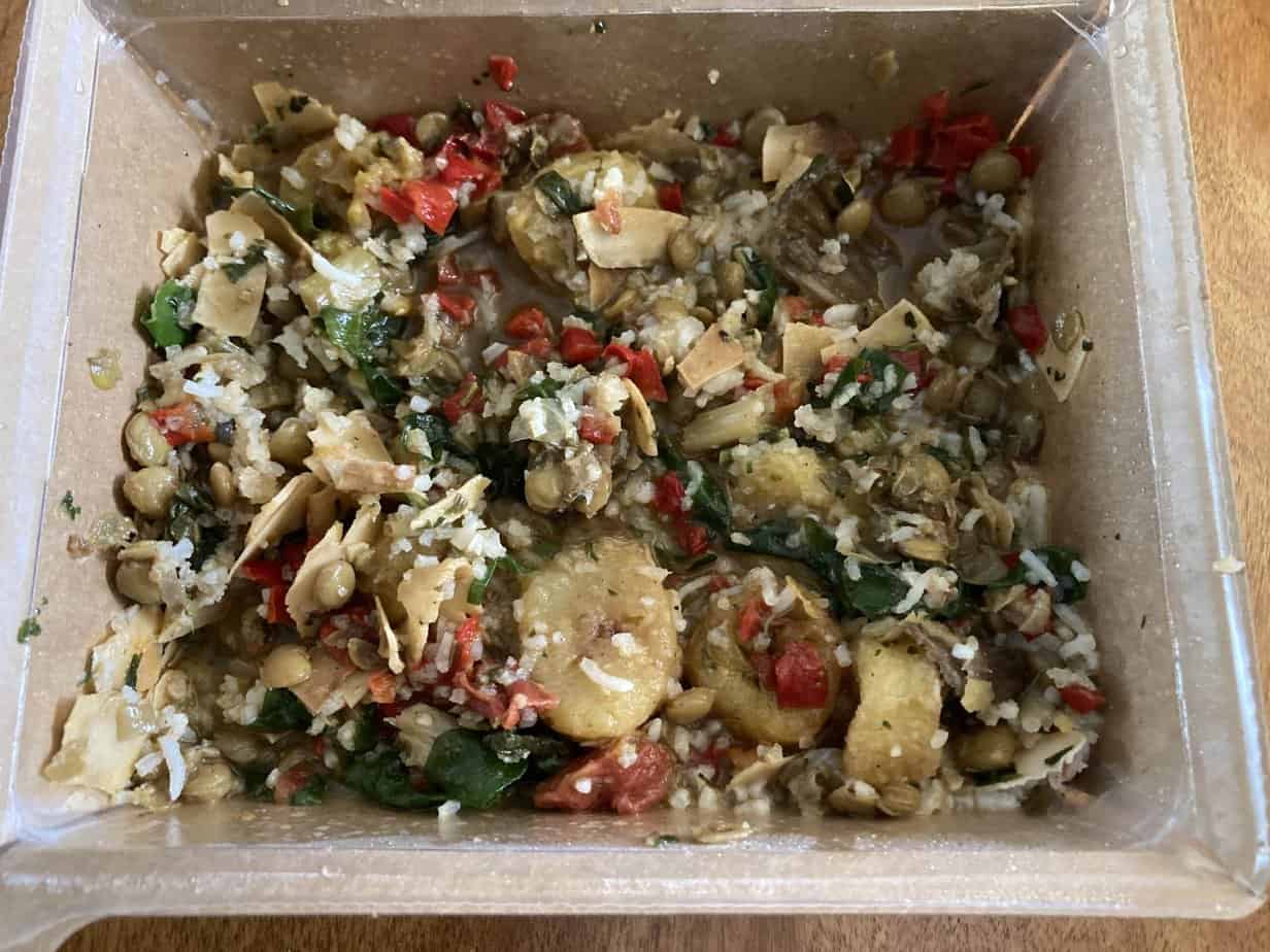 Mosaic Jerk Lentil & Plantain Bowl