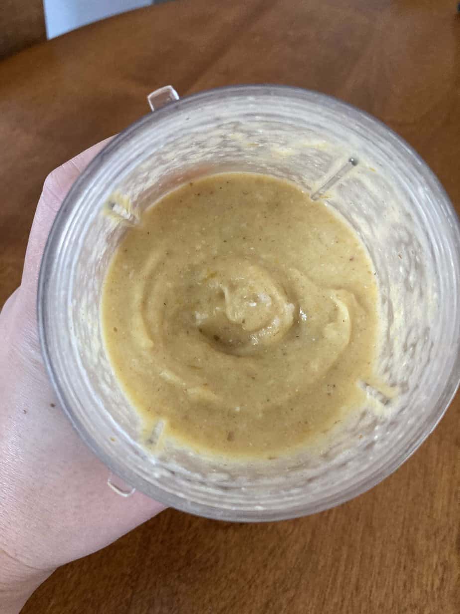 Mosaic mango smoothie