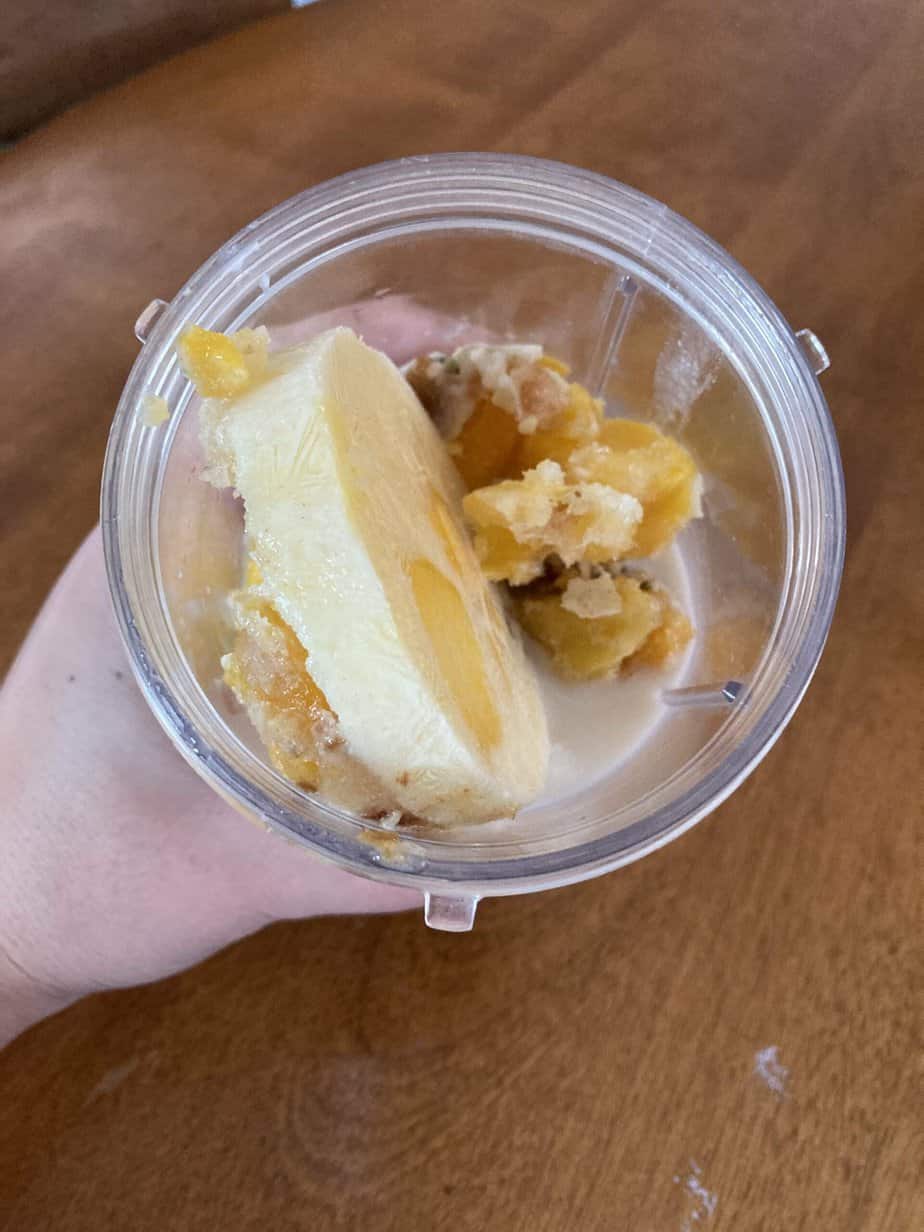 Mosaic mango smoothie