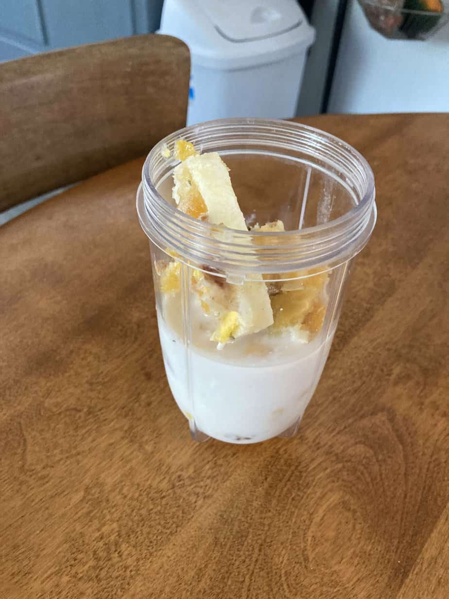 Mosaic mango smoothie