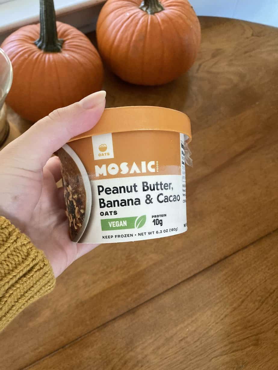 Mosaic Peanut Butter, Banana, & Cacao Oats