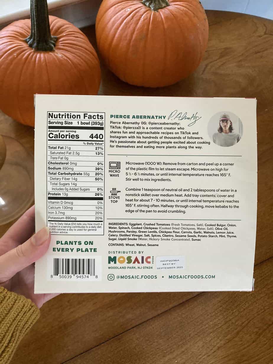 Mosaic Veggie Kebab Platter