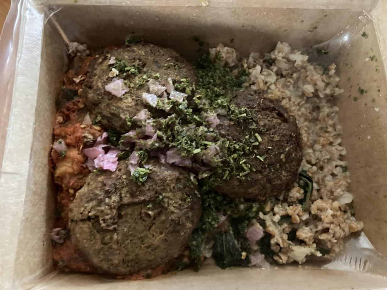 Mosaic Veggie Kebab Platter