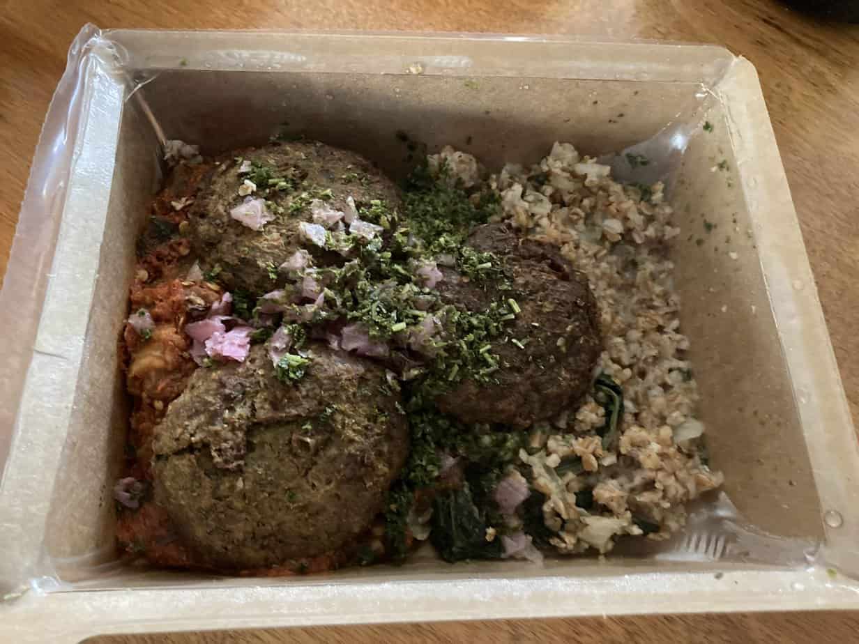 Mosaic Veggie Kebab Platter