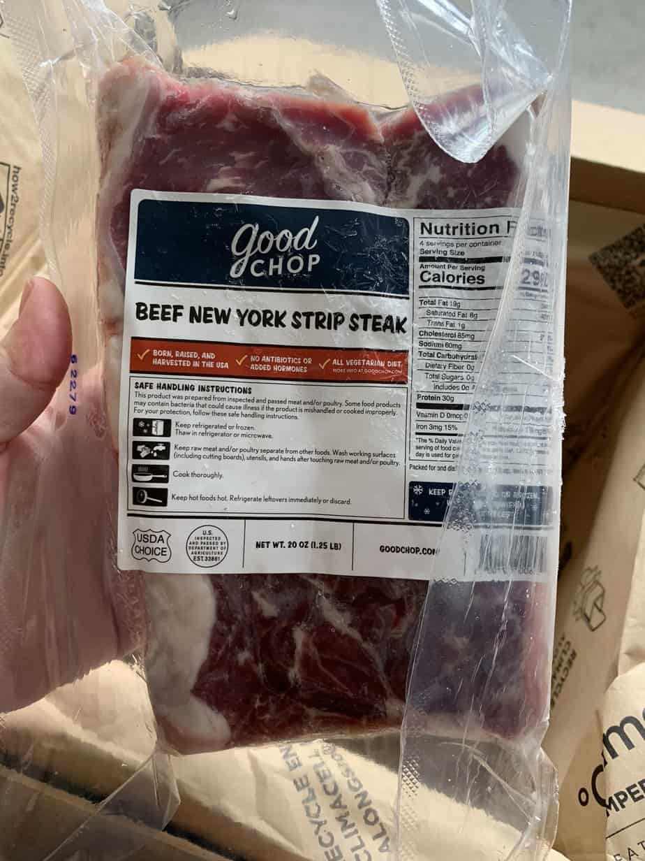Good Chop New York Strip