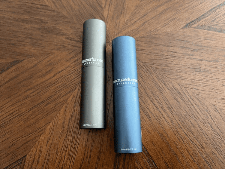 MicroPerfumes travel sprays
