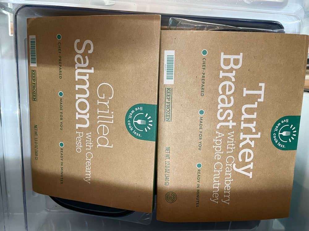 BistroMD Box Turkey Breast Grilled Salmon