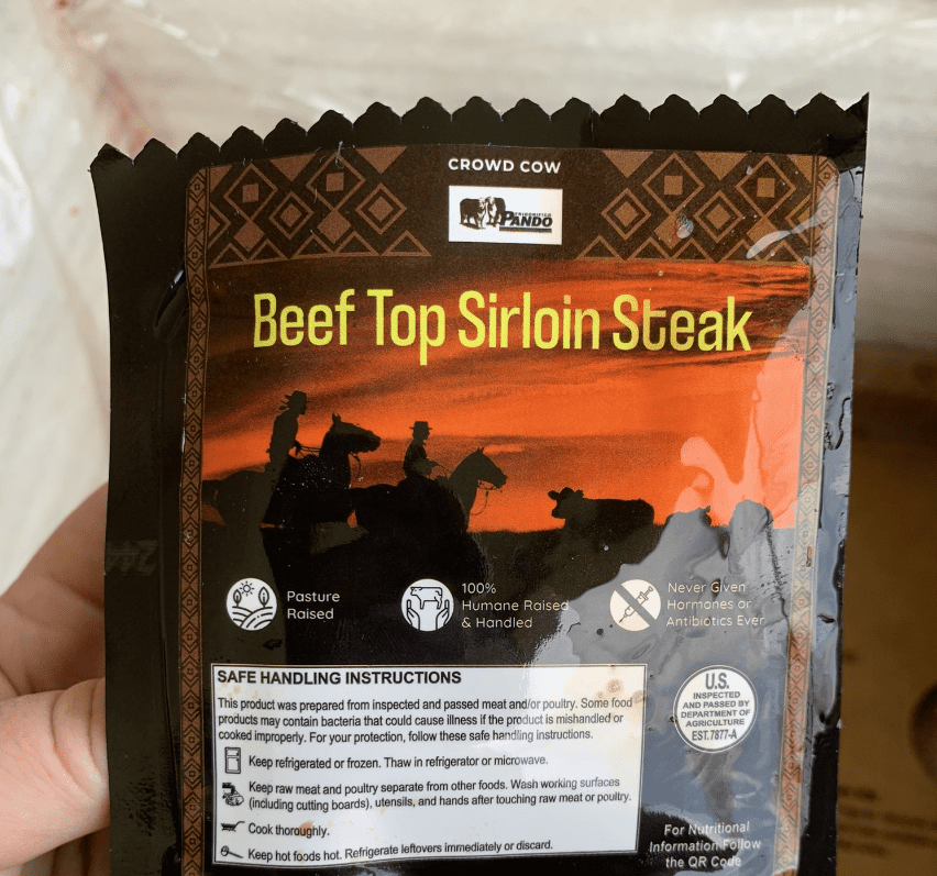 Crowd cow Sirloin-Steak