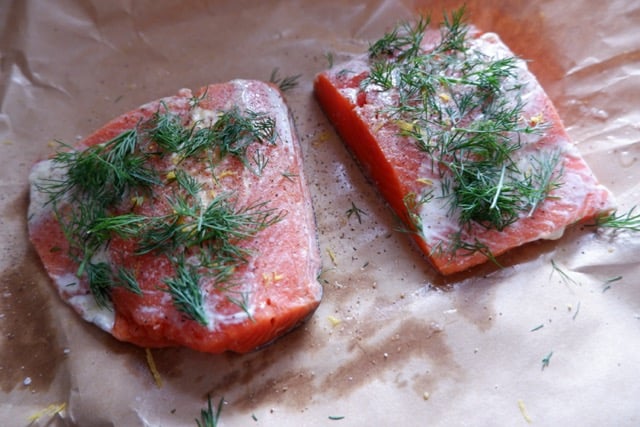 alaska sockeye salmon cooked