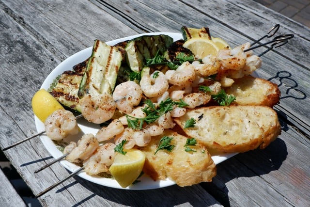 shrimp with zucchini Sea to Table