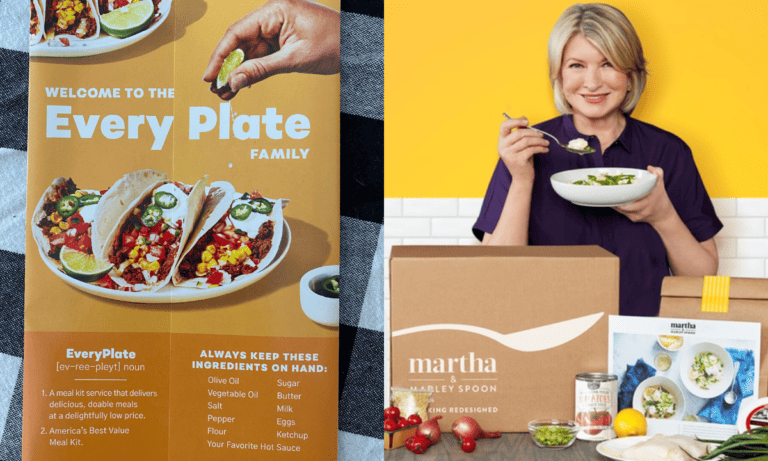 EveryPlate vs Marley Spoon Compared