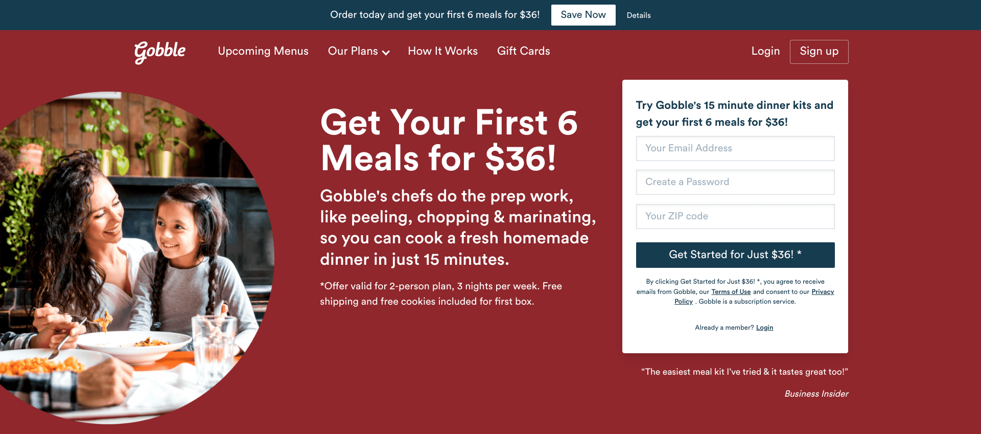 gobble website