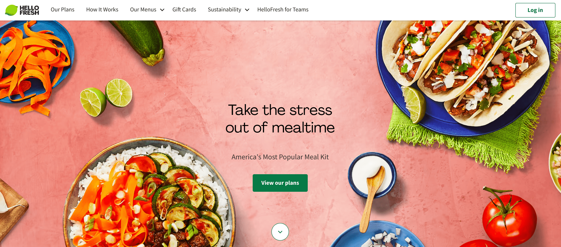 hellofresh website