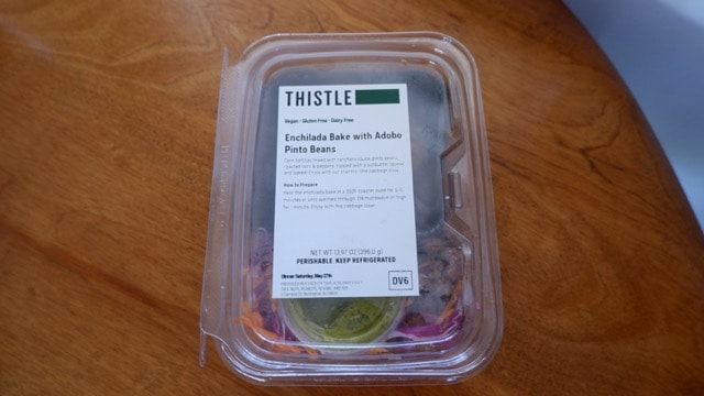 Thistle Enchilada Bake with Adobo Pinto Beans