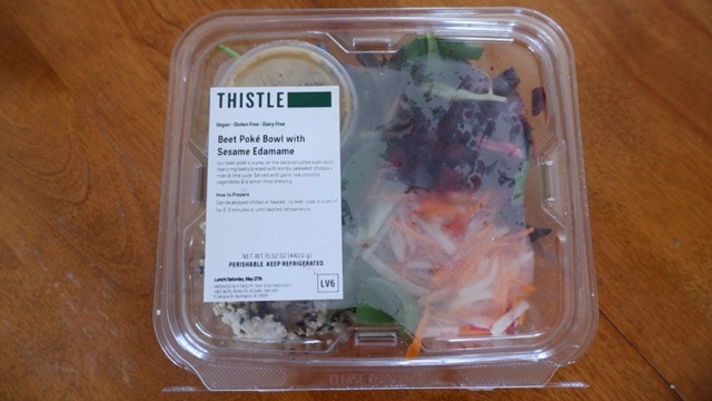 Thistle Beet Poké Bowl