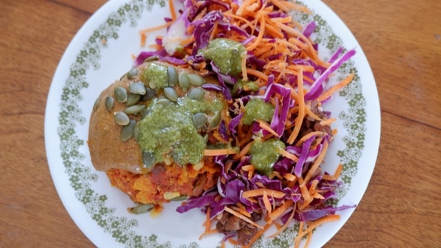 Thistle Enchilada Bake with Adobo Pinto Beans