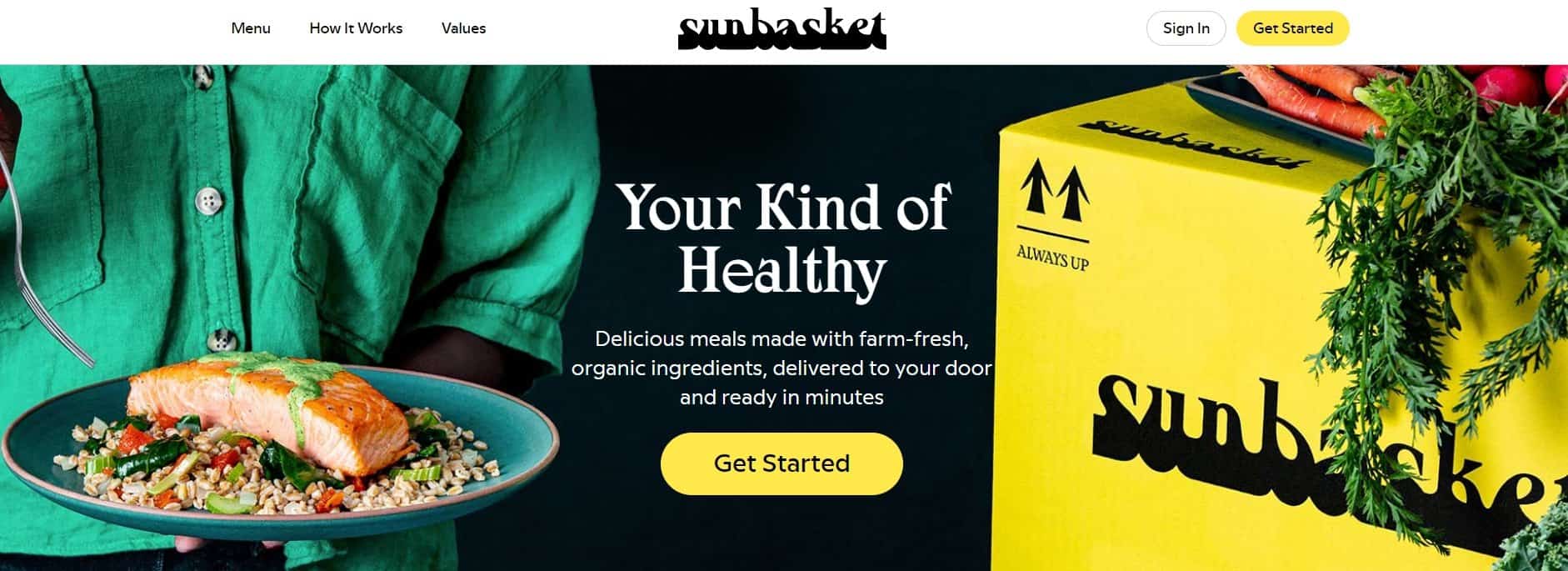 sunbasket Best Heart Healthy Meal Delivery Services